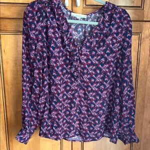 Floral Print Women's Top